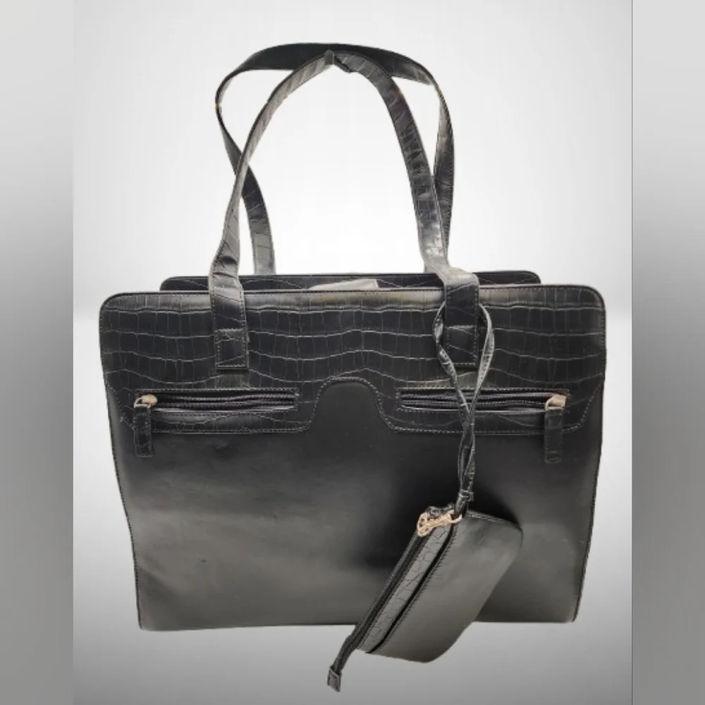 Women's Work Tote / Laptop Bag - Black